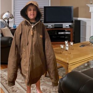 Heavy Duty, Rugged, Outdoor Zip-up Canvas Jacket